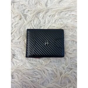 Baellerry Mens Slim Leather Wallet Money Clip AUSTIN RFID Blocking Bifold NWT